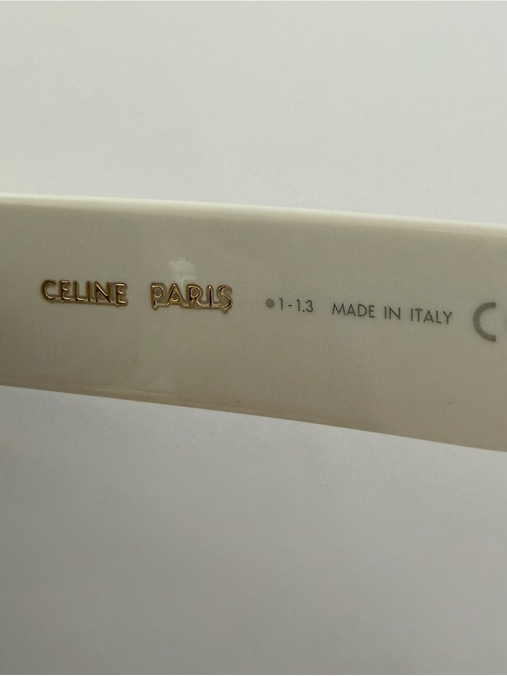 NEW!!! Celine women white sunglasses CL4278US 25A Authentic - Picture 4 of 6